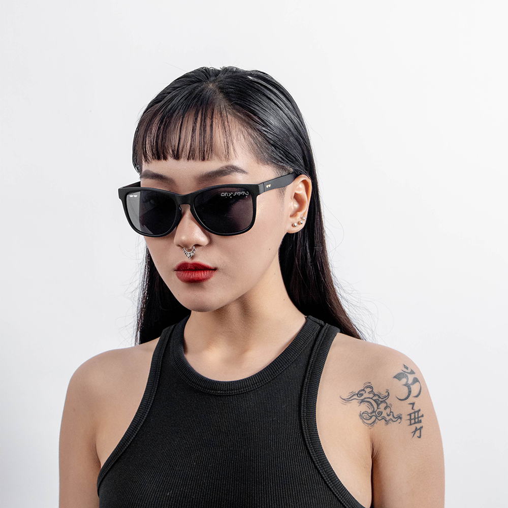 The Boss™ vAlpha in Blackout | Baybayin Eyewear