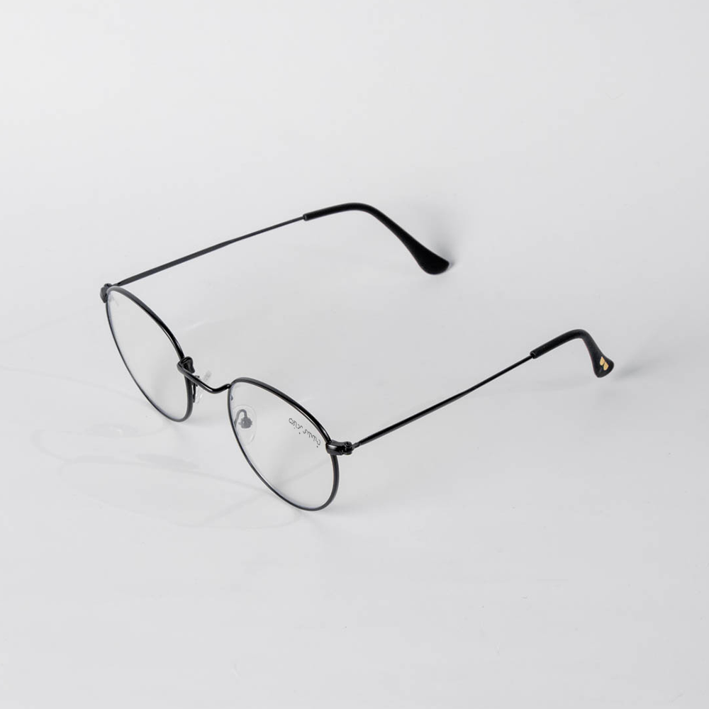 The Burgis™ vAlpha in Clear Specs Black Matte | Baybayin Eyewear