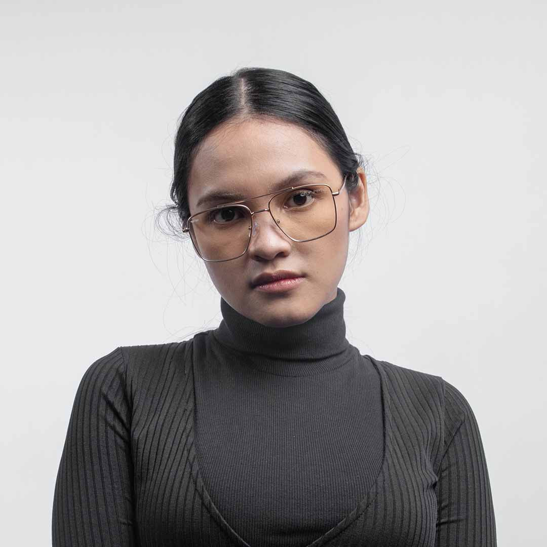 The Big-wig™ vPrime in Clear Specs | Baybayin Eyewear