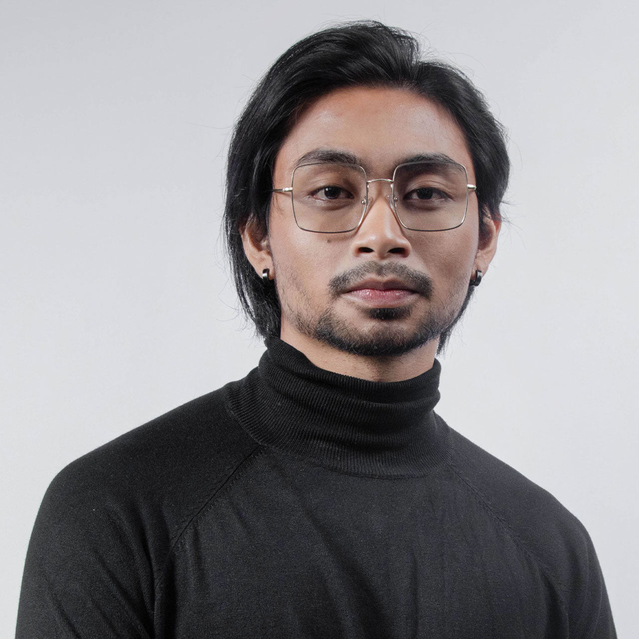 The Brave™ vPrime in Clear Specs in Black Matte