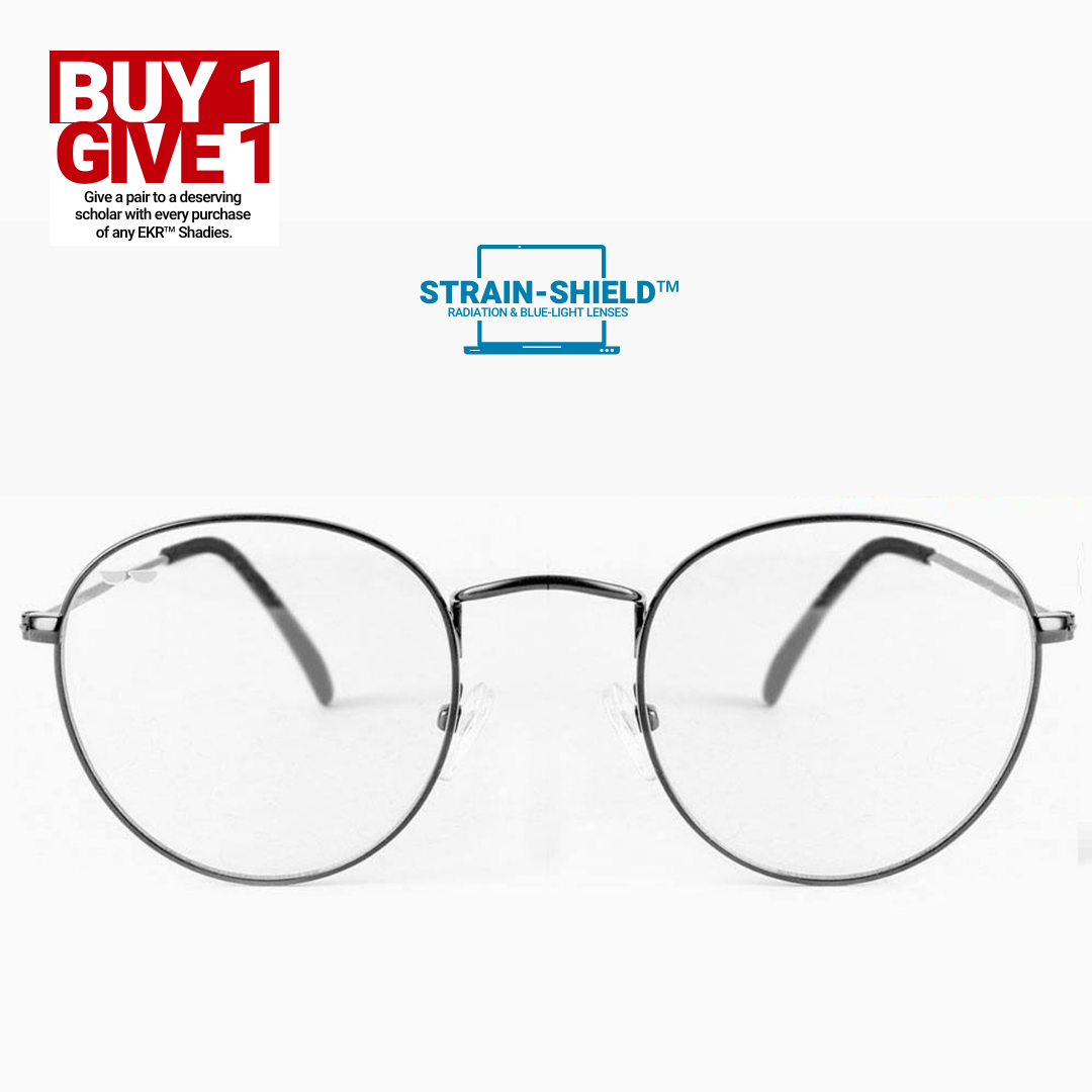 The BURGIS™ vAlpha in Clear Specs in Black Matte