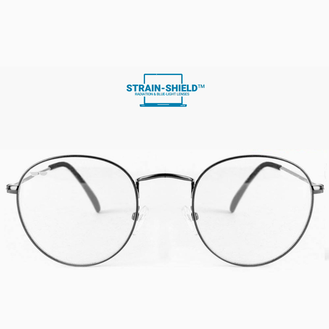The BURGIS™ vAlpha in Clear Specs in Black Matte